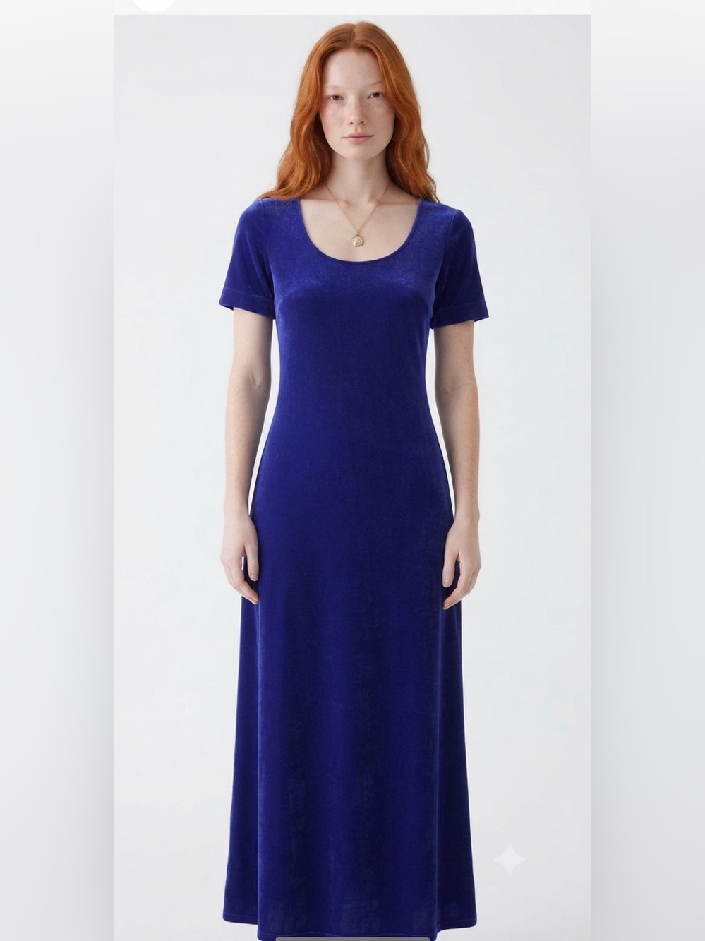 ARCHIVAL 90s Betsey Johnson Velvet Maxi Dress S NOS Deadstock 498 7th Ave Shimmr